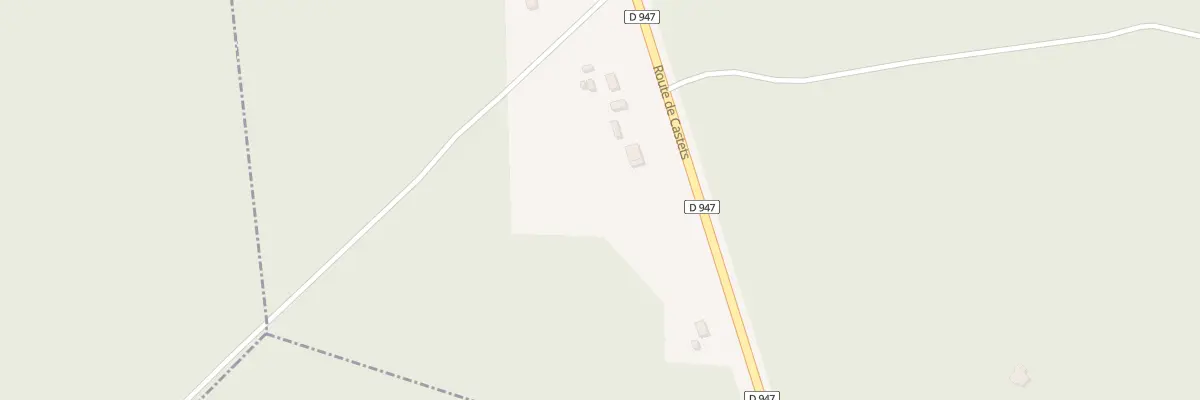 Plan du 3490 Rte de Castets à Gourbera