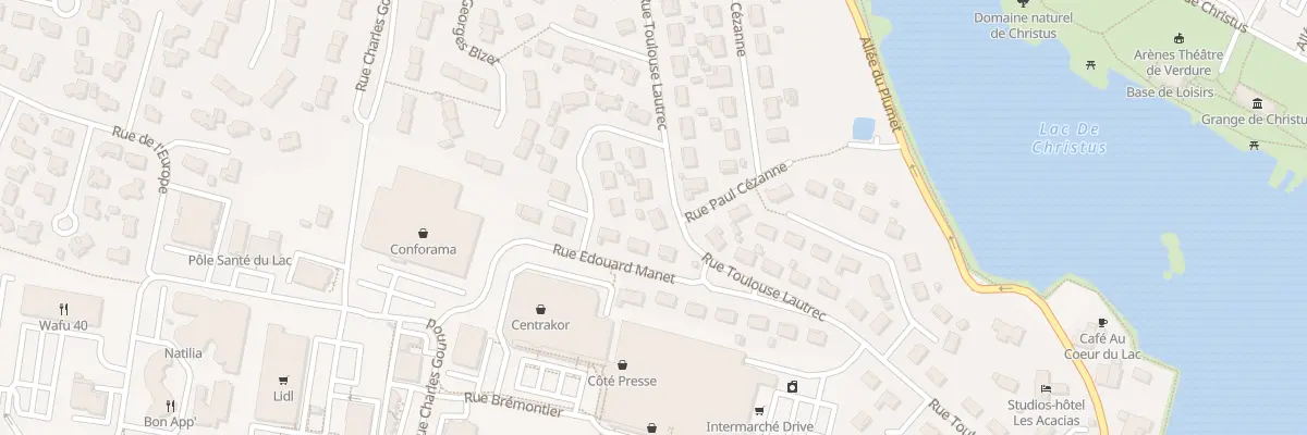 Plan du 29 Rue Toulouse Lautrec à Saint-Paul-lès-Dax