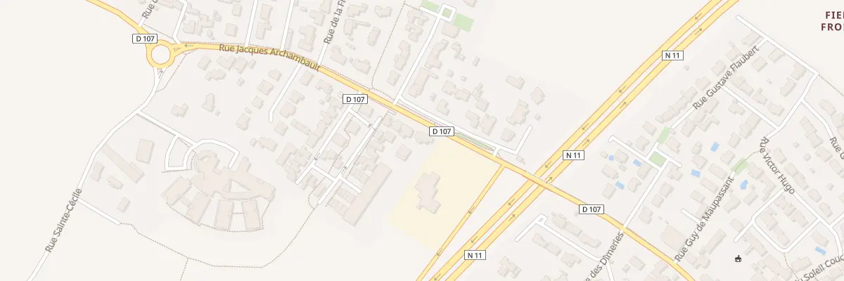 Plan du 5A Rue Jacques Archambault à Dompierre-sur-Mer