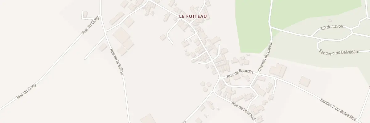 Plan du 11 Rue du fuiteau à Chantonnay