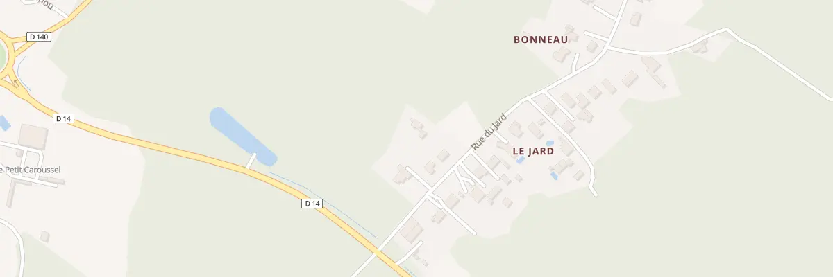 Plan du 20 Rue du Jard à Chaillevette