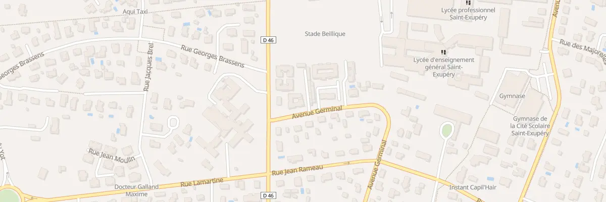 Plan du 506 Av Germinal à Parentis-en-Born