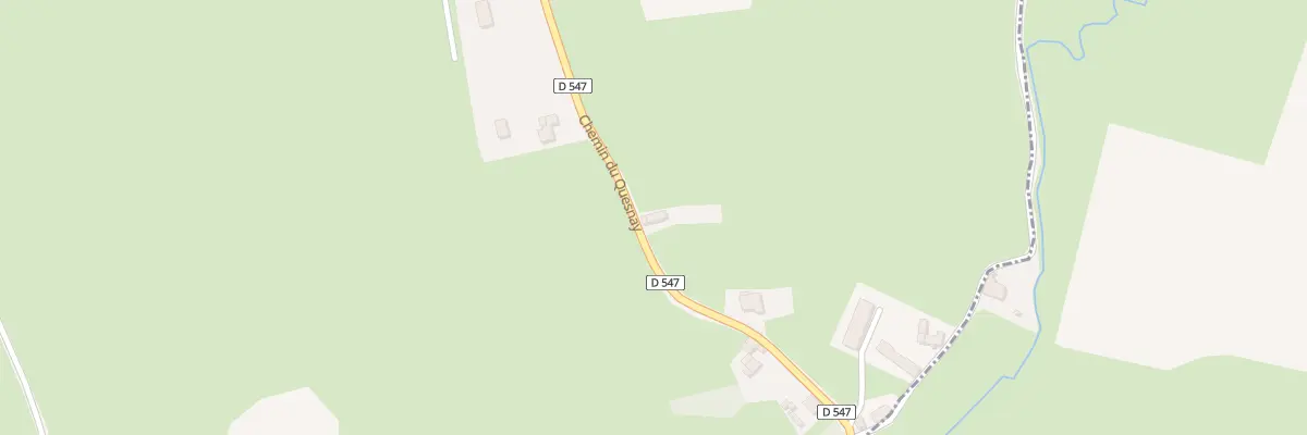 Plan du 3 Che du Quesnay à Airel
