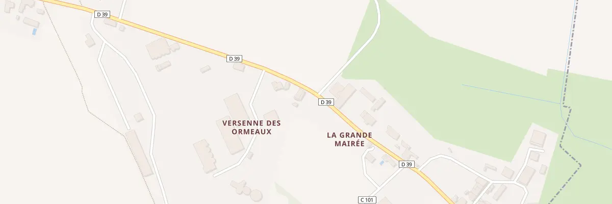 Plan du 4 Versenne des Ormeaux à Saint-Vincent-Sterlanges