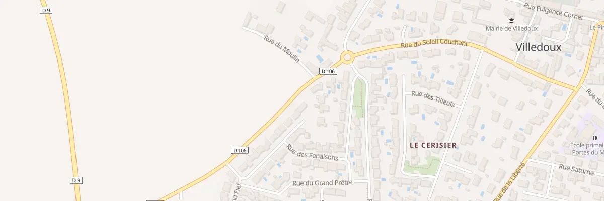 Plan du 19 Rue des Epis d’Or à Villedoux
