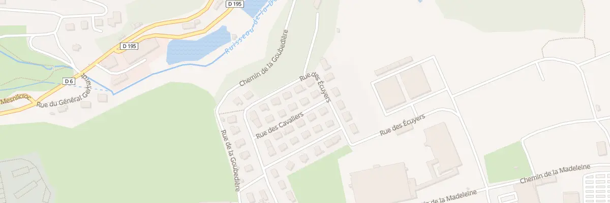 Plan du 95 Rue des Cavaliers à Saint-Lô