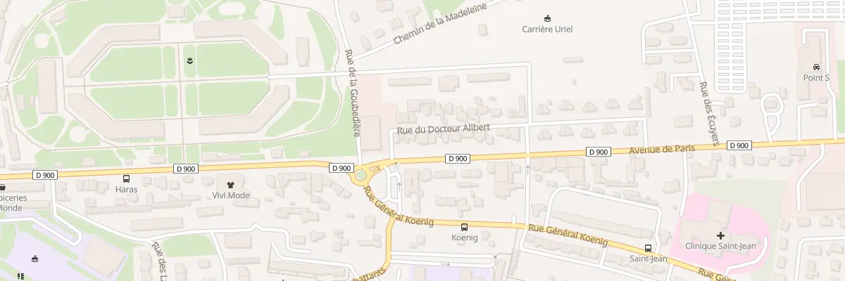 Plan du 127 Av de Paris à Saint-Lô