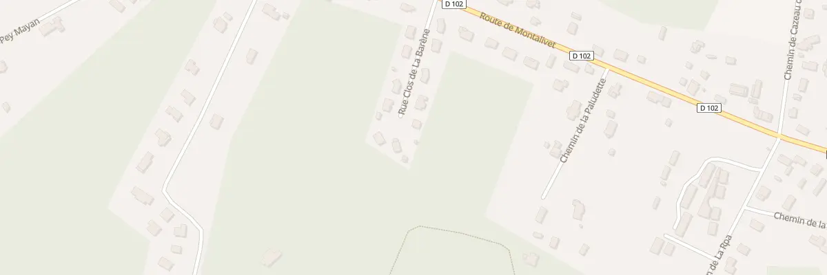 Plan du 5 Lot Le Clos de Barenne à Vendays-Montalivet