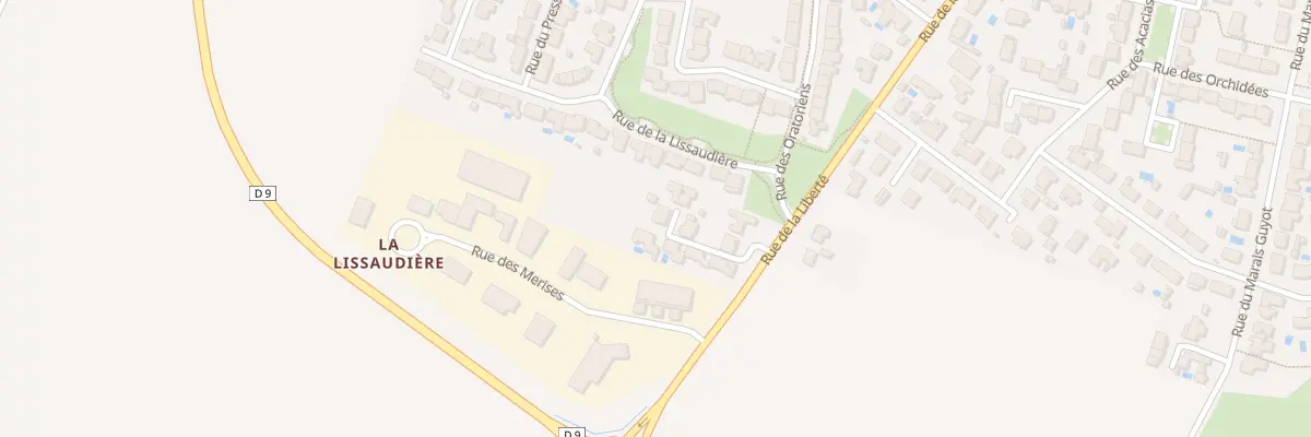 Plan du 5 Sq de la Pépinière à Villedoux