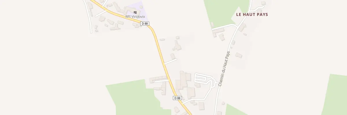 Plan du 1 La Forge Fallot à Airel