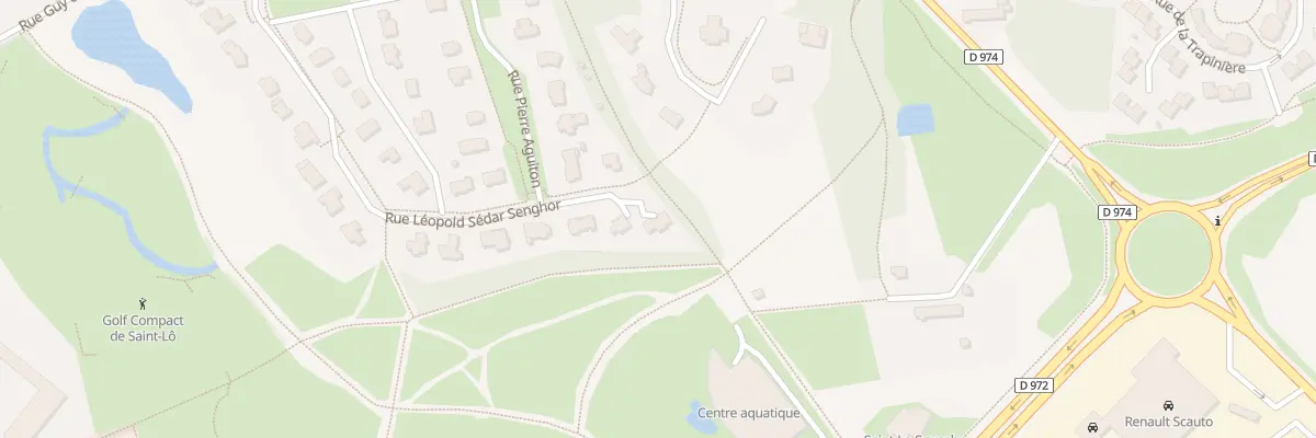Plan du 364 Rue Léopold Sédar Senghor à Saint-Lô