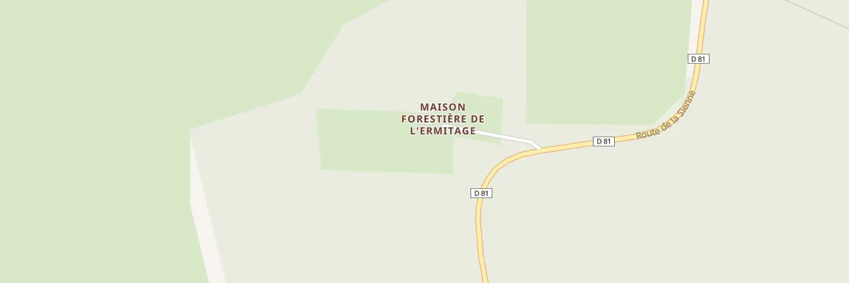 Plan du 11 Rte de la Sienne - St Sever à Noues de Sienne