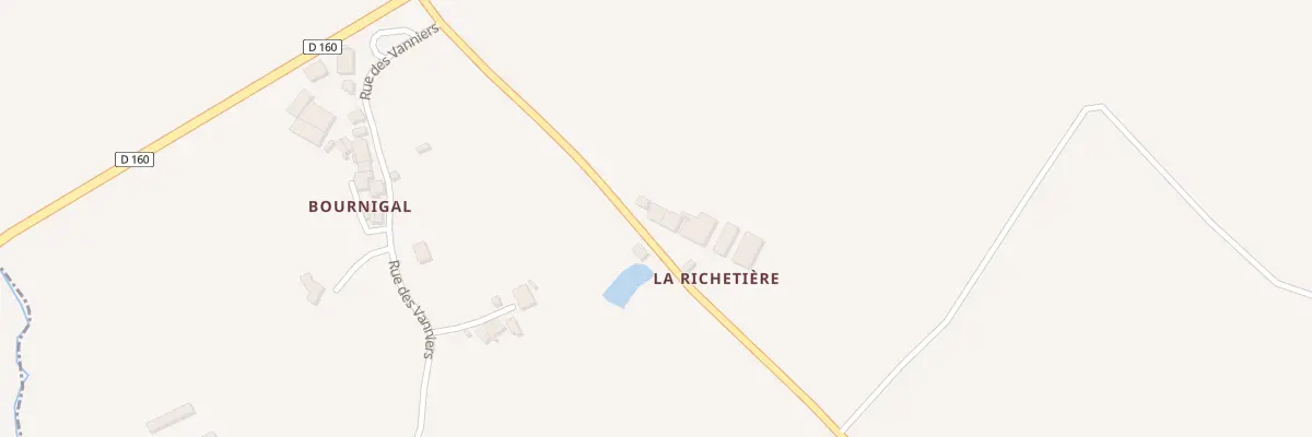 Plan du 3 La Richetière aux Herbiers