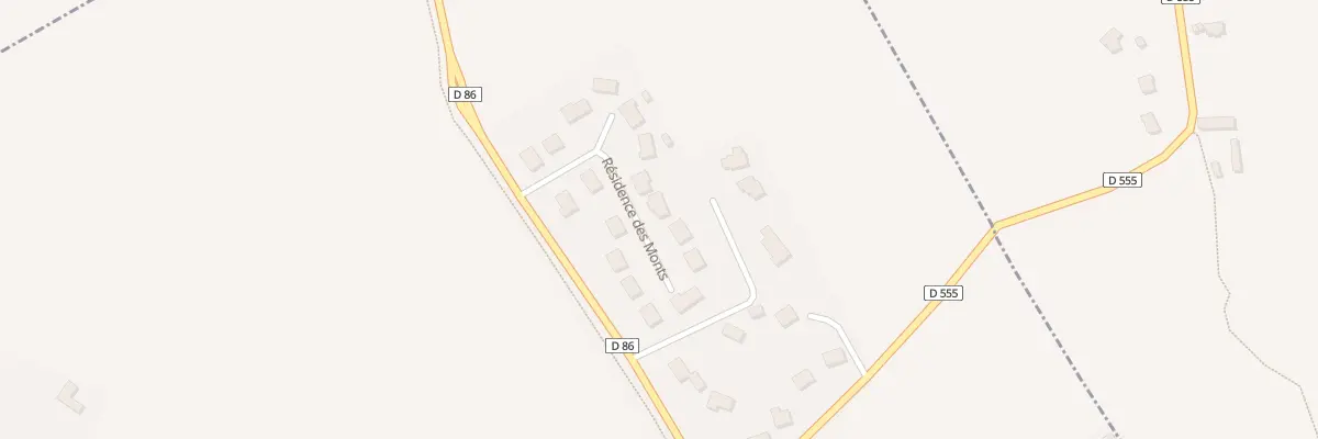 Plan du 8 Res des Monts à Baudre
