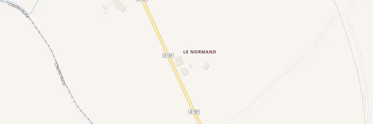 Plan du 8 Le Normand à Saint-Germain-de-Prinçay