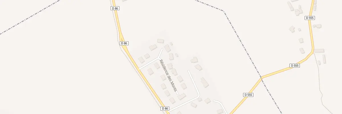 Plan du 6 Res des Monts à Baudre