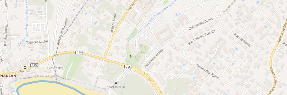 Plan du 209 Bd de la Côte de Beauté à Vaux-sur-Mer