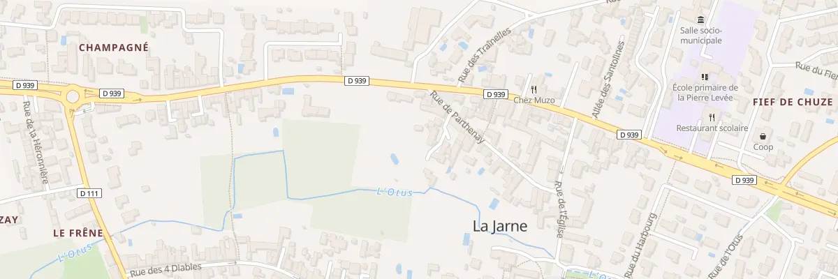 Plan du 8 Rue de Parthenay à La Jarne