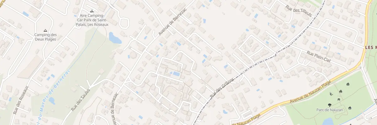 Plan du 9375 Rue du Parc de Nauzan à Saint-Palais-sur-Mer