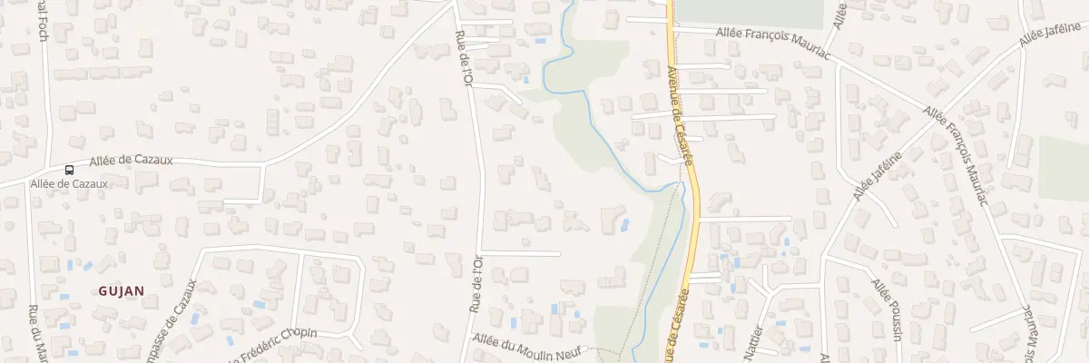 Plan du 85 Rue de l’Or à Gujan-Mestras