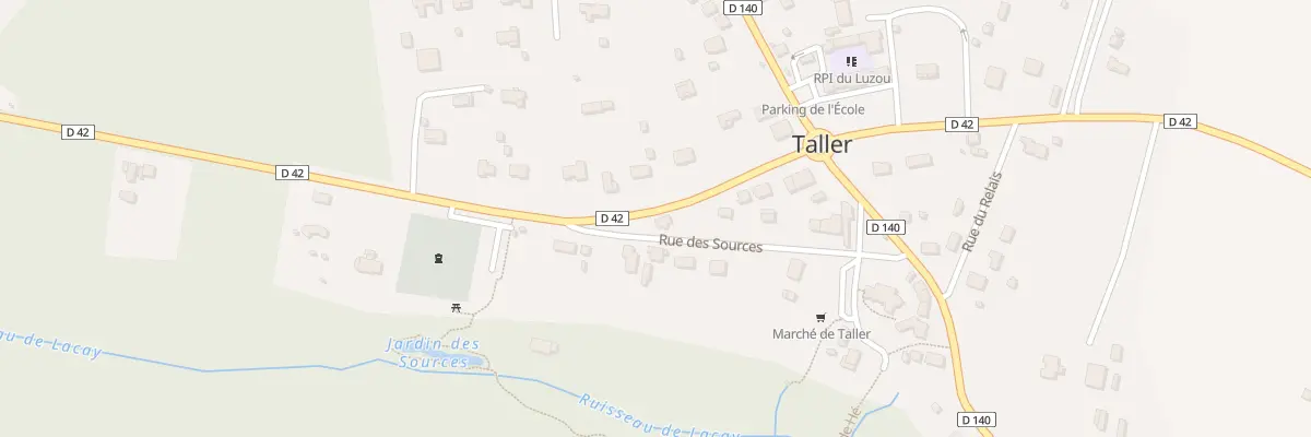 Plan du 260 Rue des Sources à Taller