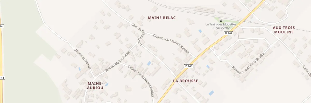 Plan du 6A Rue de Beauregard à Chaillevette