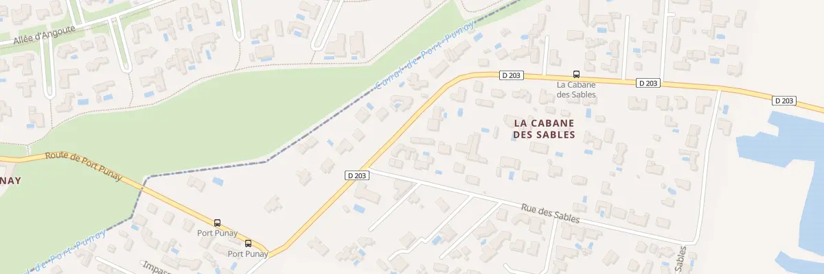 Plan du 29 Av de la Cabane des Sables à Yves