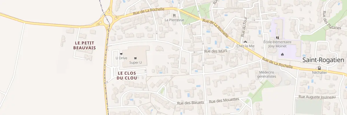 Plan du 4 Rue du Clou à Saint-Rogatien