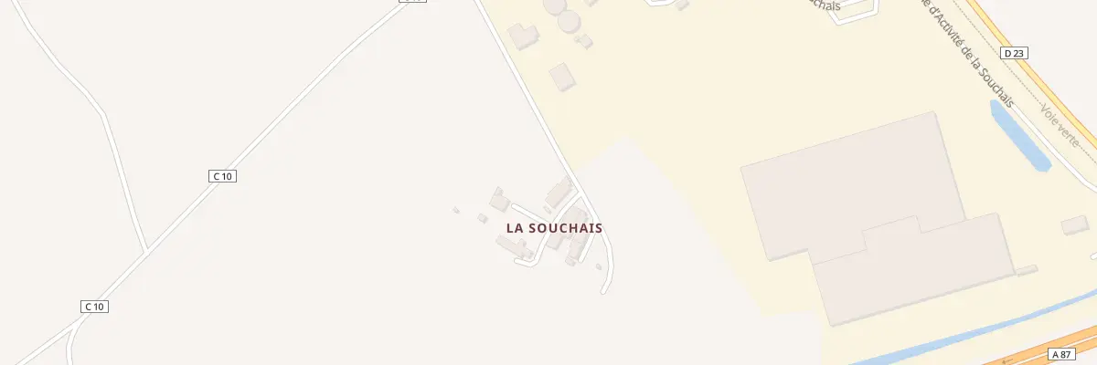 Plan du 5303 La Souchaie à Beaurepaire