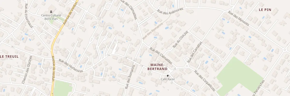 Plan du 29 Rue des Clématites à Saint-Palais-sur-Mer