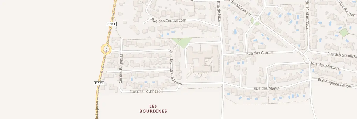 Plan du 27 Rue des Lauriers Roses à Saint-Rogatien