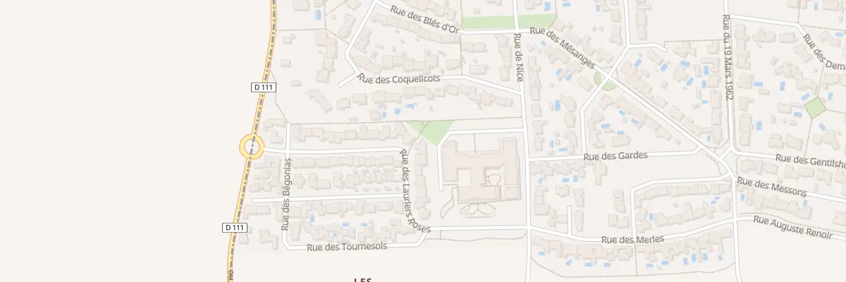 Plan du 23 Rue des Lauriers Roses à Saint-Rogatien
