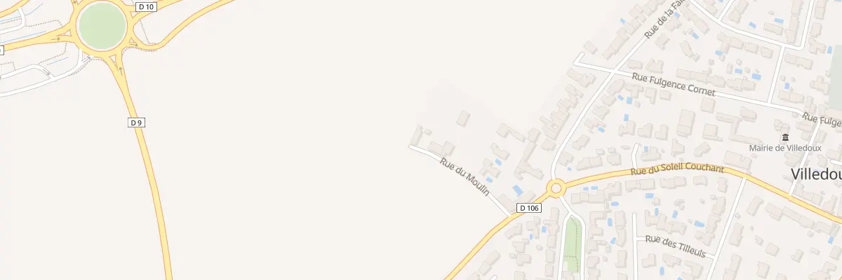 Plan du 5098A Le Rocher à Villedoux