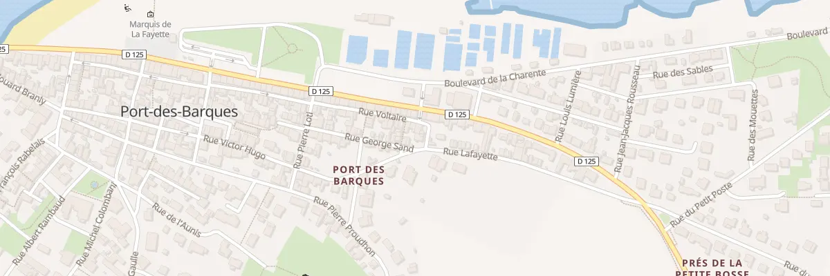 Plan du 24 Rue Voltaire à Port-des-Barques