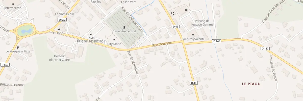 Plan du 324 Rue Nouvelle à Sanguinet