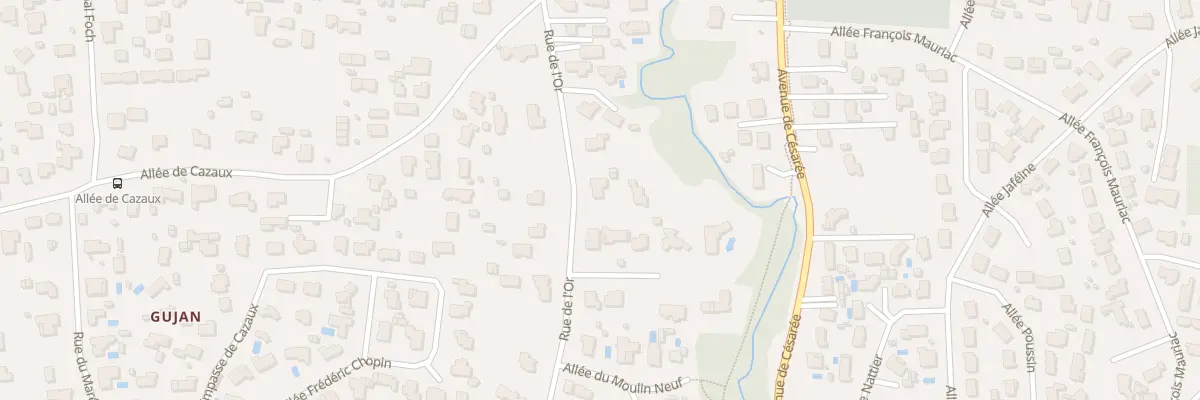 Plan du 83 Rue de l’Or à Gujan-Mestras