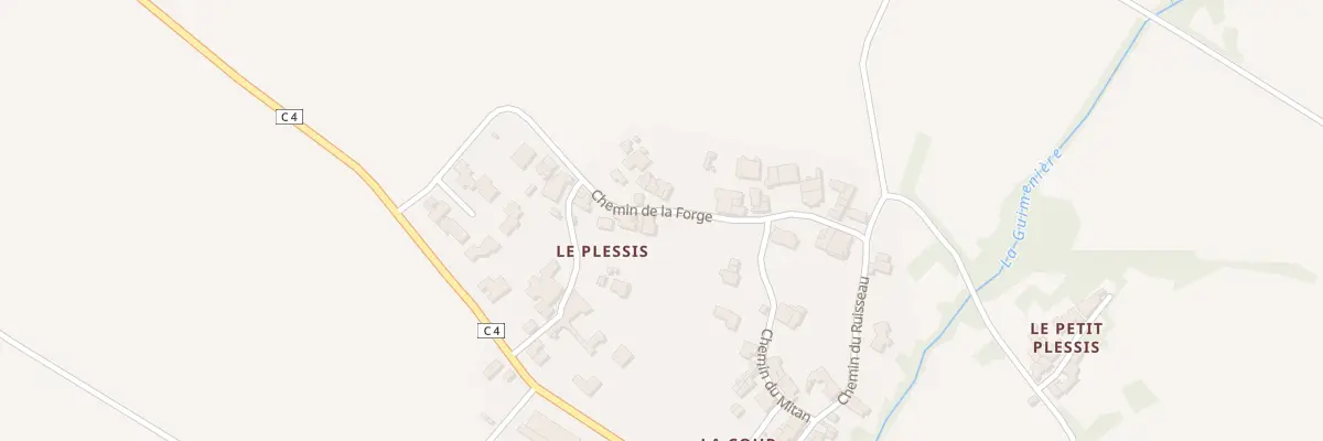 Plan du 7 Che de la Forge à Mouchamps