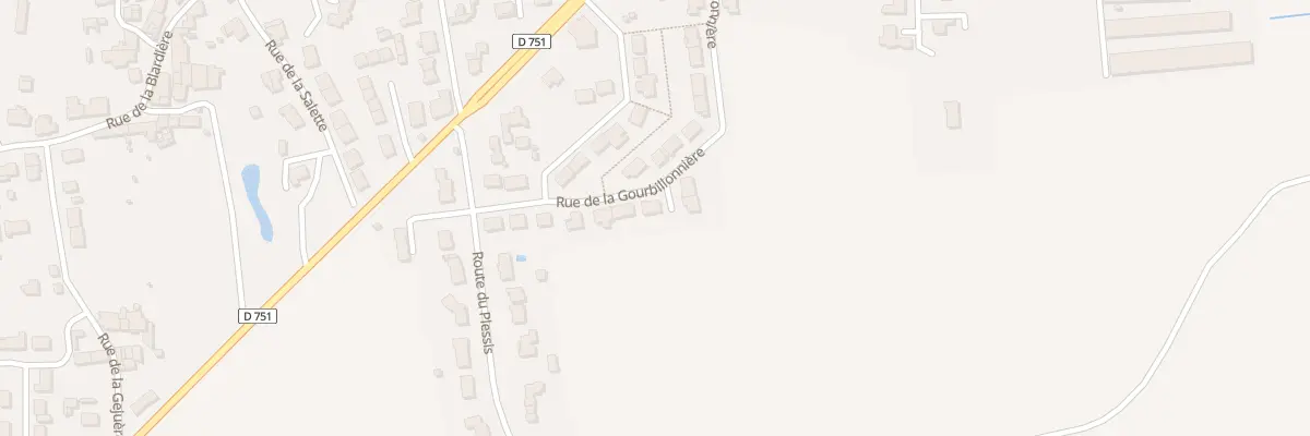 Plan du 255 Rue de la Gourbillonniere (Mar à Mauges-sur-Loire