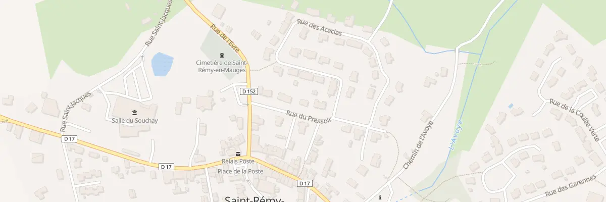 Plan du 5 Rue du Pressoir (St Remy Mauge à Montrevault-sur-Èvre