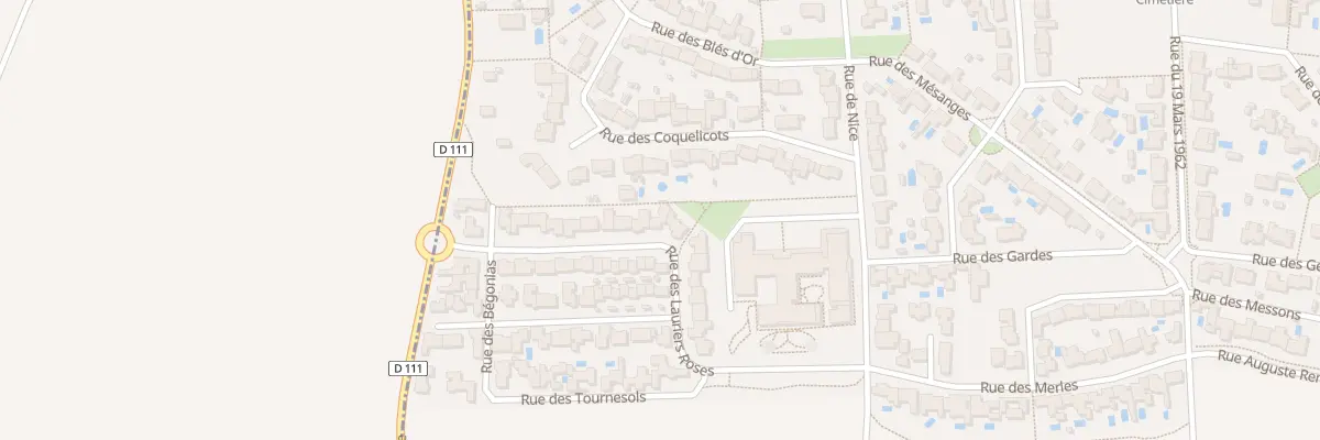 Plan du 19 Rue des Lauriers Roses à Saint-Rogatien