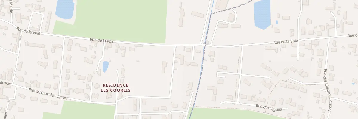 Plan du 30 Rue de la voie à Puyravault