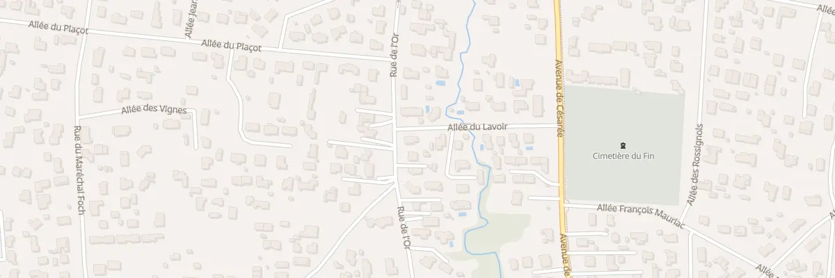Plan du 59 Rue de l’Or à Gujan-Mestras