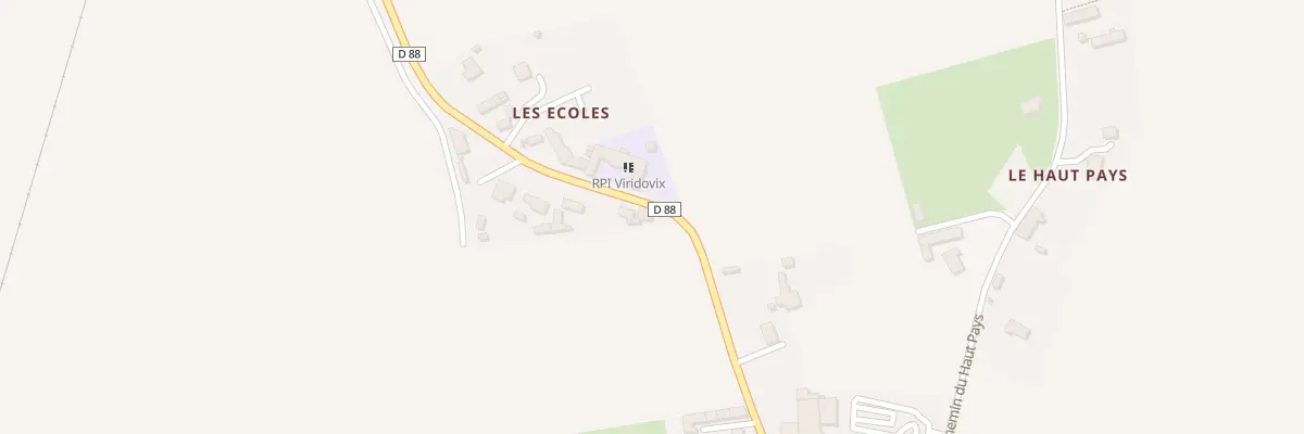 Plan du 14 Rue des Ecoles à Airel