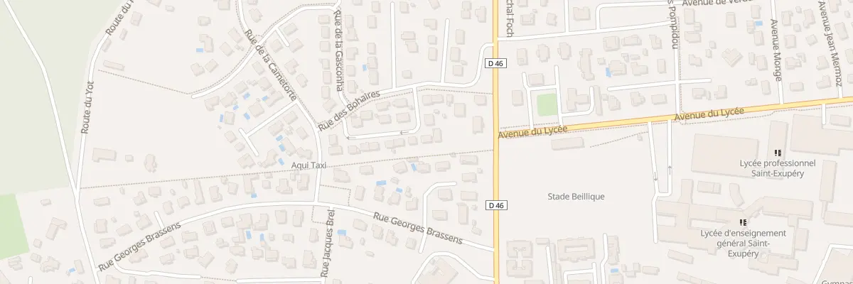 Plan du 51 Rue des Luthiers à Parentis-en-Born