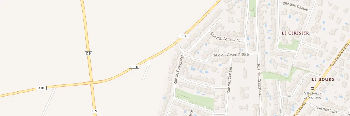 Plan du 21 Rue du Grand Fief à Villedoux
