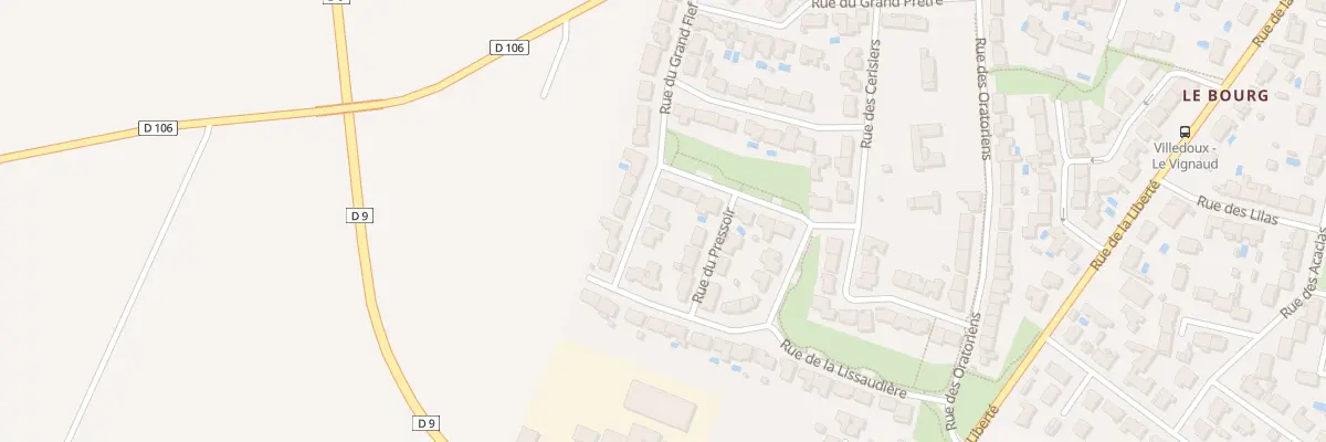 Plan du 4 Rue du Grand Fief à Villedoux