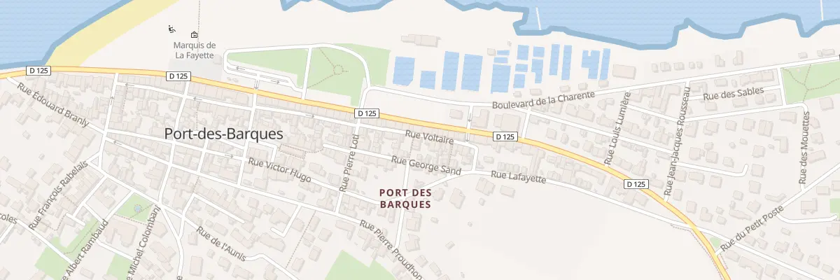 Plan du 12 Rue Voltaire à Port-des-Barques