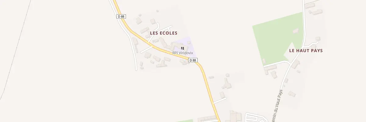 Plan du 9002 Rue des Ecoles à Airel