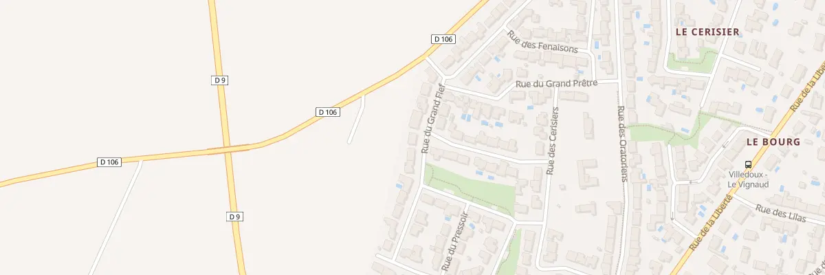 Plan du 15 Rue du Grand Fief à Villedoux