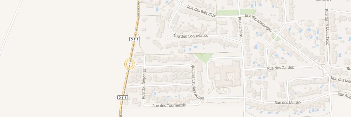 Plan du 13 Rue des Lauriers Roses à Saint-Rogatien